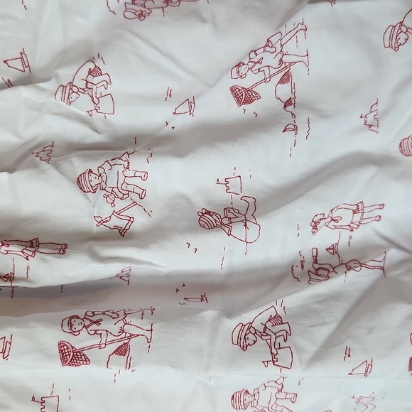 Jacadi Paris White & Red Trim Dress with Bloomers - Picture 4 of 13